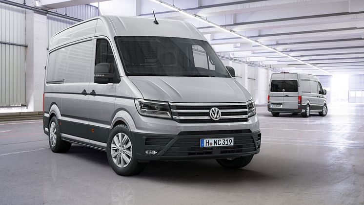 Den nye Crafter, der er udviklet og produceret af Volkswagen Erhvervsbiler, er kåret til Van of the Year 2017