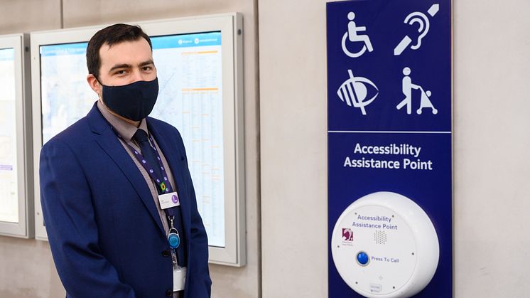 Tom Easdown, Accessibility Champion, London Bridge 1