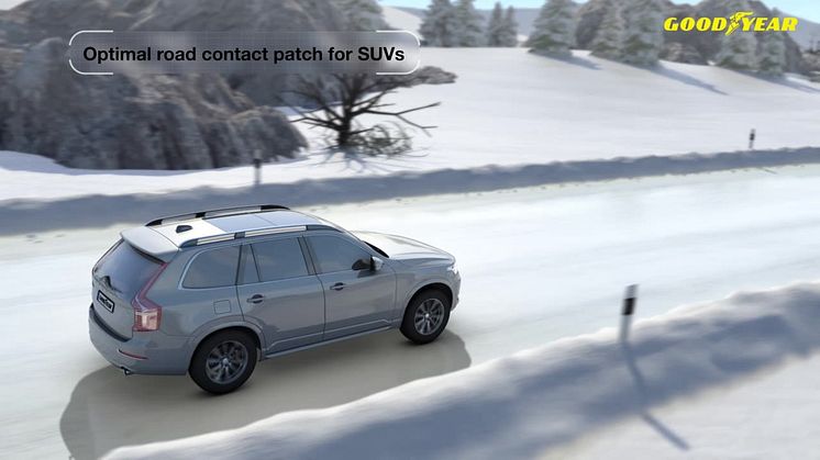 UltraGrip Ice SUV - Optimal road contact patch