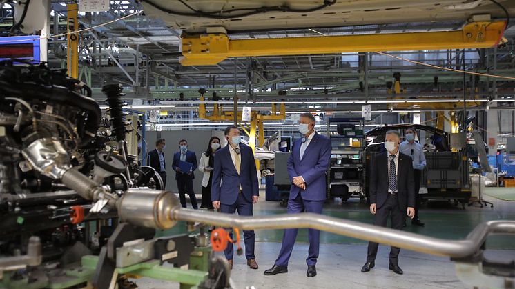 Poza vizita Presedintelui Iohannis la Ford Craiova9