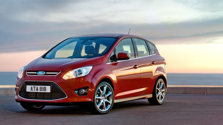 DEKRA utser Ford C-MAX till årets bil och C-MAX och Focus till de mest tillförlitliga bilarna i sina segment