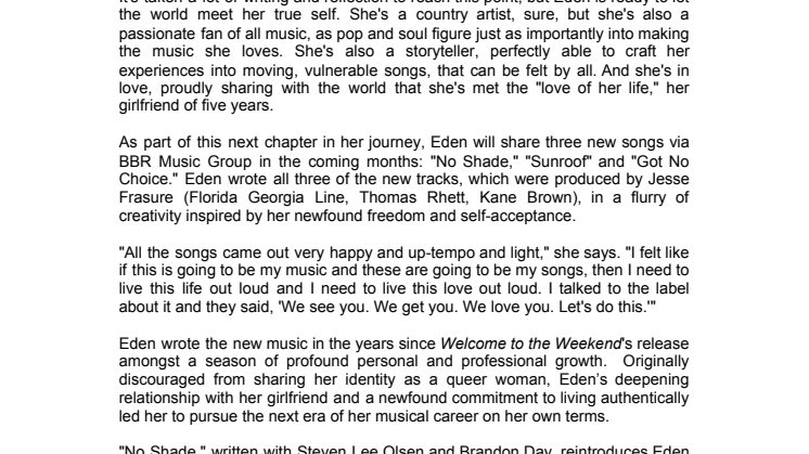 Brooke Eden - BIOGRAFI
