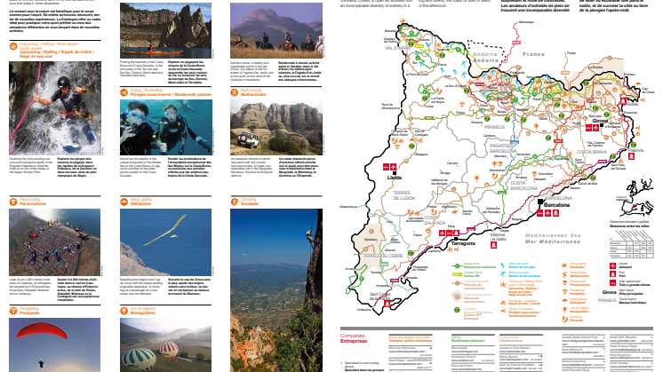 New map - Catalonia Active Tourism 