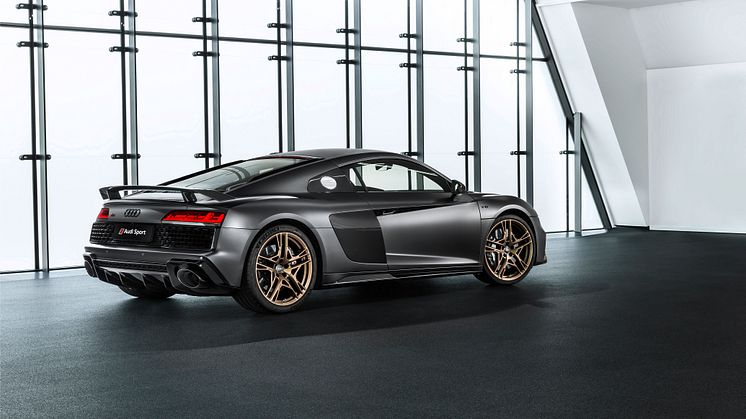 Audi R8 V10 Decennium (Daytona Gray, mat effekt)
