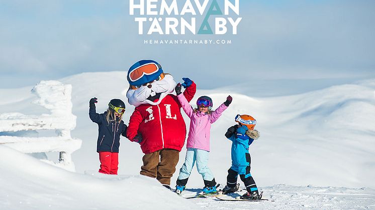 Hemavan Tärnaby - Skidåkning med barnens favorit Lenny Lämmel