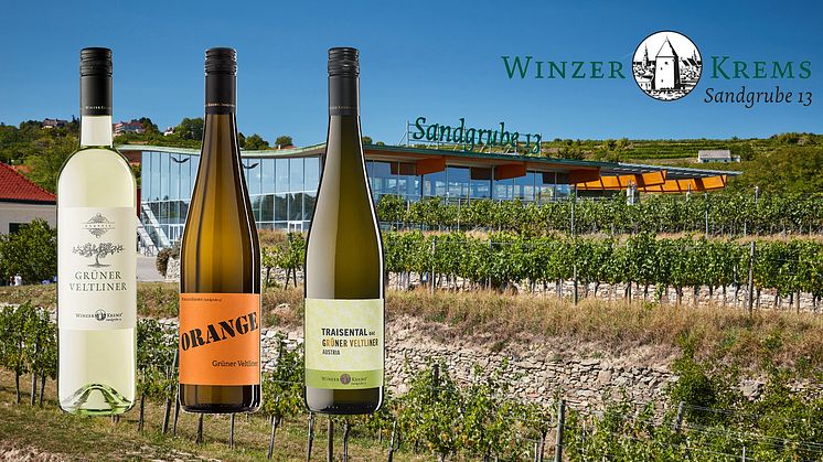 Winzer Krems moderna vineri på Sandgrube 13 i Kremstal