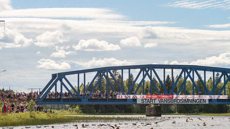Vansbrosimningen 2017 är klar. Foto: Jons Jonna Photo
