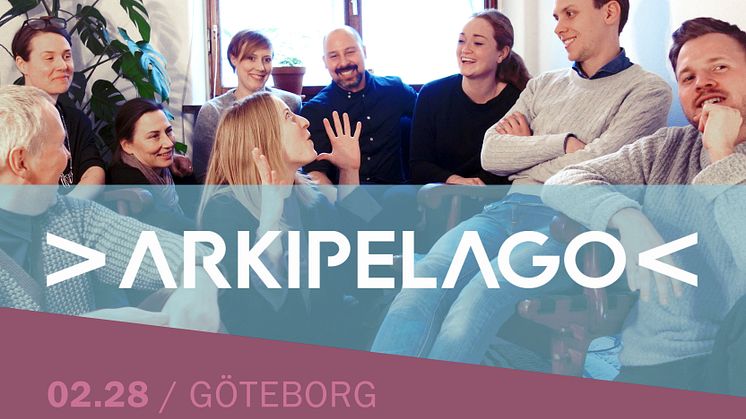 Träffa oss på Arkipelago Lund 9 mars!