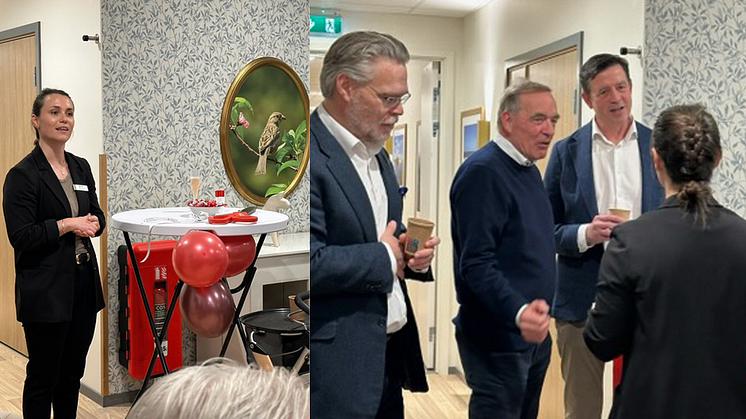 Talhållarna; Maria Rosvall, Tobias Nässen, Bengt Malmegård och Erik Wassberg.png