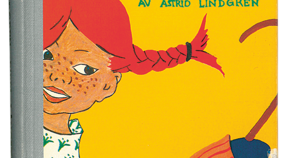 Pippi Långstrump första utgåvan/Pippi Longstocking first edition, Rabén & Sjögren, 1945