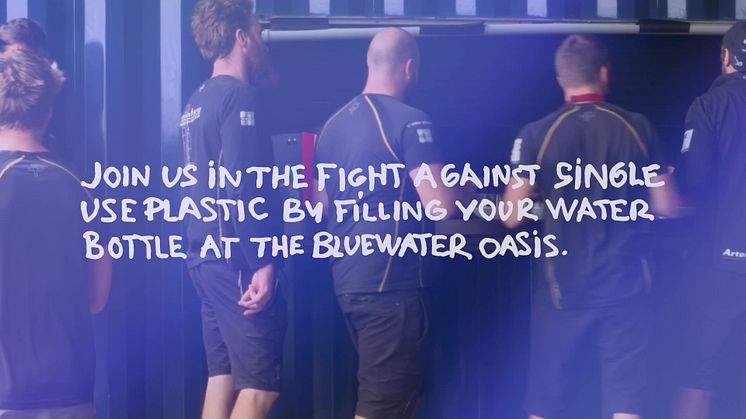 Bluewater and Artemis Racing Battle Single Use Plastics