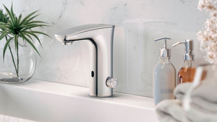 Det nye Sensoric 1.0 bruger ikke mere vand eller energi end nødvendigt. Det nye armatur fra Gustavsberg har optimeret vandgennemstrømning og er skabt til at gavne både miljøet og privatøkonomien. Armaturet er desuden berøringsfrit.