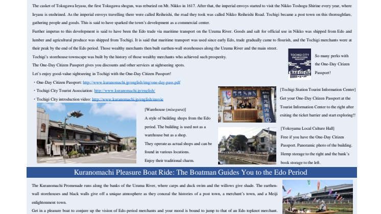 Become a Time Traveller in Tochigi City, Vol.1