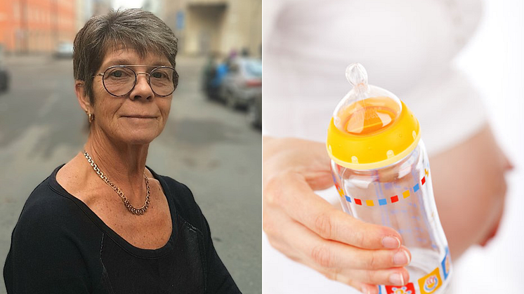 Till vänster: Christina Franzén, ordförande på Hiv-Sverige. 