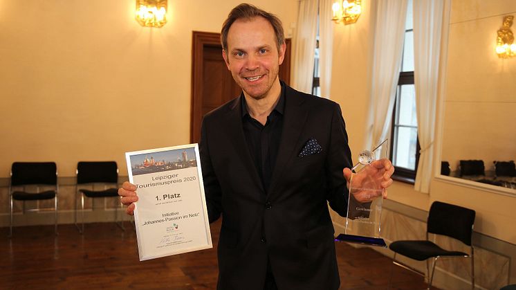 Leipziger Tourismuspreis 2020 - Prof. Dr. Michael Maul - Initiative "Johannes-Passion im Netz"