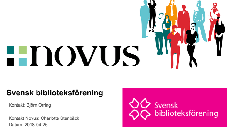 Högt förtroende för folkbiblioteken i ny användarundersökning