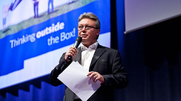 DB Schenker - Karl Nutzinger under prisuddelingen 