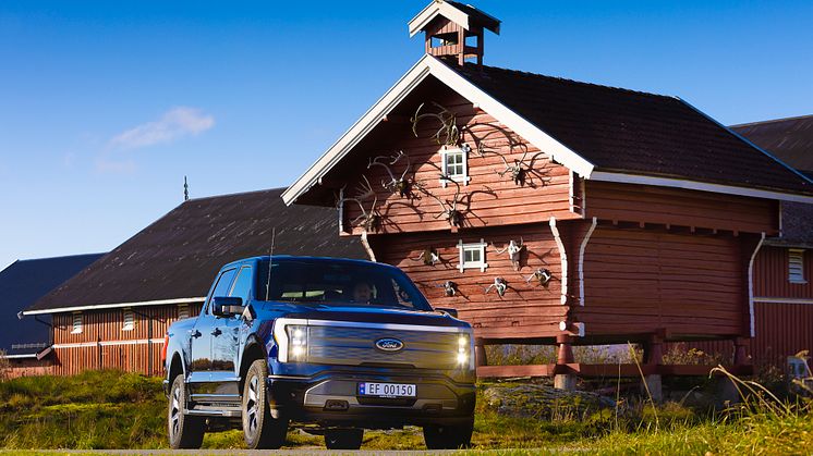 Ford F-150 Lightning høst 2023 Norge (4)