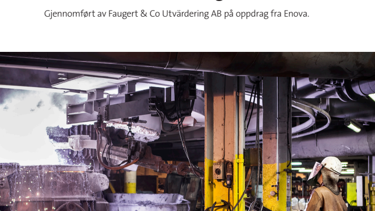 Evaluering av Enovas industrisatsing
