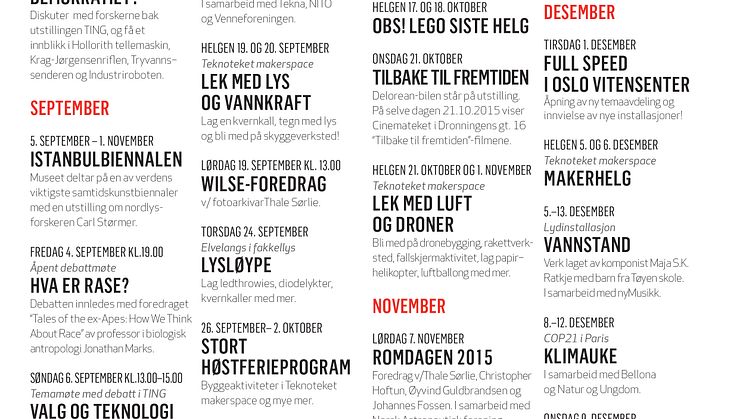 Høstprogrammet