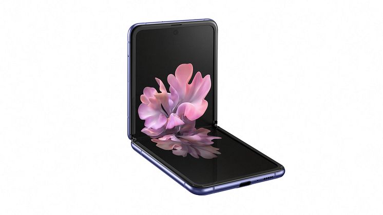 sm_f700f_galaxy z flip_l30 table top_purple mirror_191224