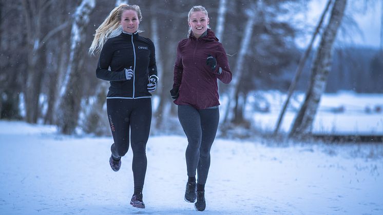 Varannan kvinna otrygg vid vinterträning utomhus 