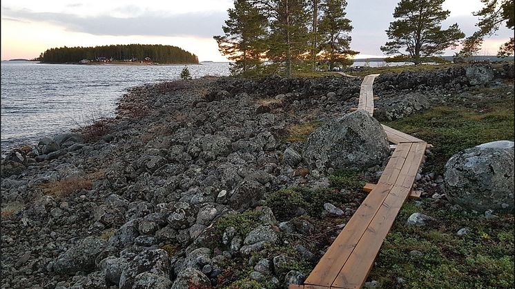 Gläntjättens stig – en ny vandringsled på Sandängesstranden