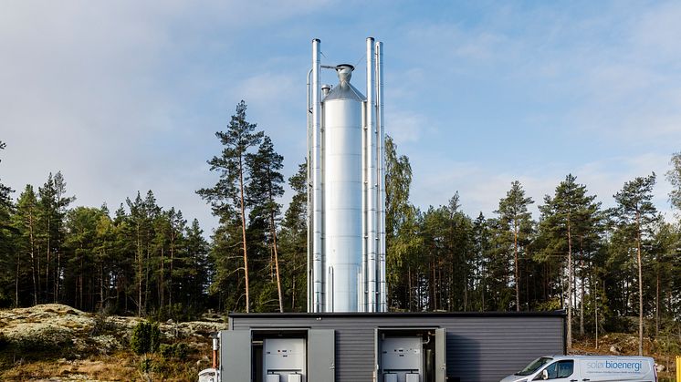 Fastighetsbolaget Kilenkrysset i Strängnäs väljer närproducerad värme från Solör Bioenergi 