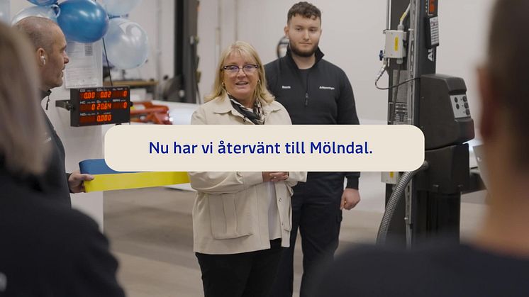 Invigning av Bilprovningen Mölndal