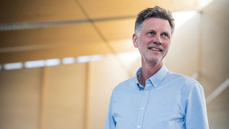 Lars Eliasson, ansvarig för Holgers Bygglogistik.