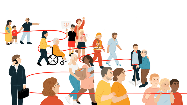 Idag lanseras Giva Sveriges Trendrapport 2021. Illustration Anna Loax.