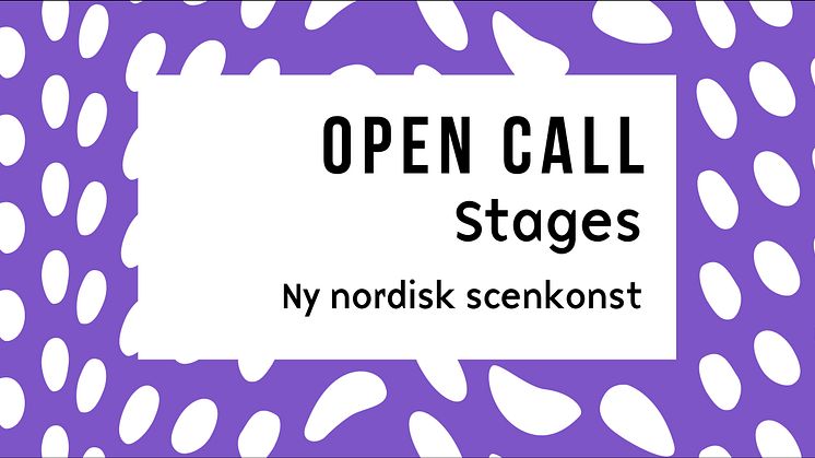 Göteborgs dans- och teaterfestival söker ny nordisk scenkonst!