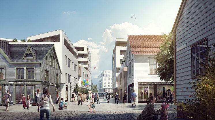 Langgatakvartalene i Sandnes
