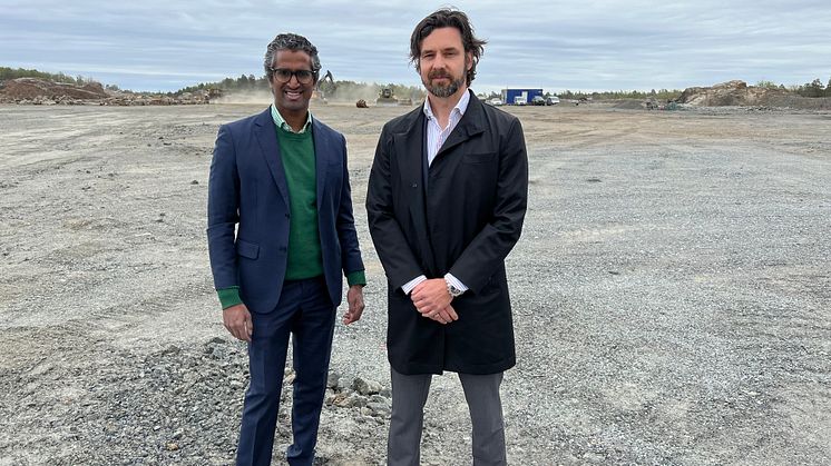 From left: Joe Eliston, Investment Director in Nysnø and Håkon Tanem, Chairman of the Board in Morrow