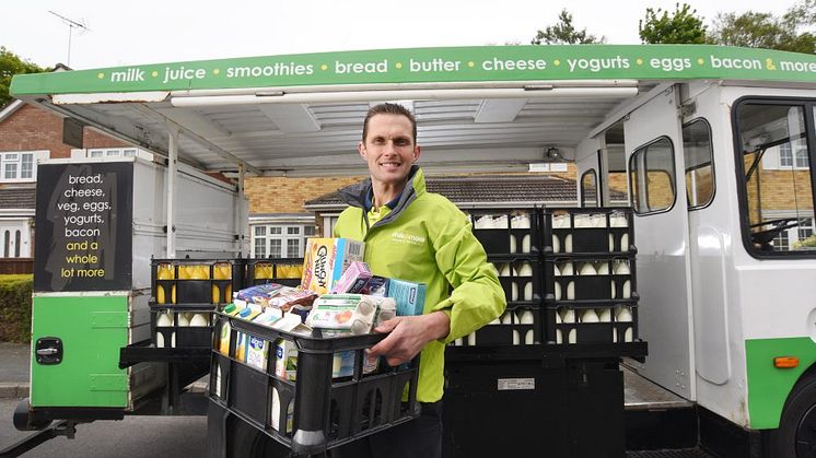 Camberley milkman Darren Barnes