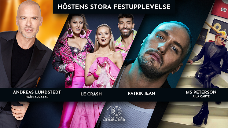 10 års jubileet på Clarion Hotel Arlanda