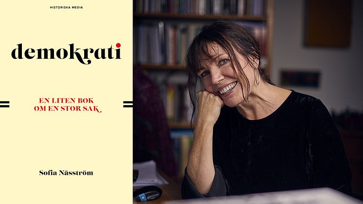 Demokratin firar 100 år! Intervju med Sofia Näsström, aktuell med boken Demokrati. En liten bok om en stor sak