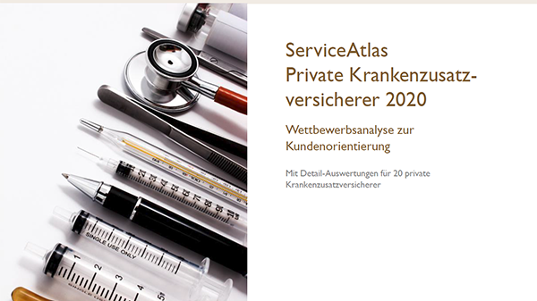 Krankenzusatzversicherer aus Sicht der Kunden