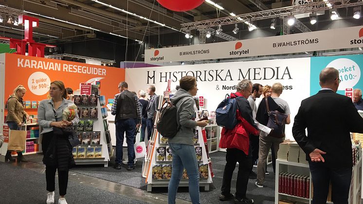 Historiska Media på Bok & Bibliotek 2018