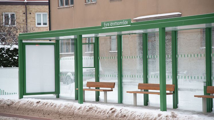 Hållplats Eyra idrottsområde