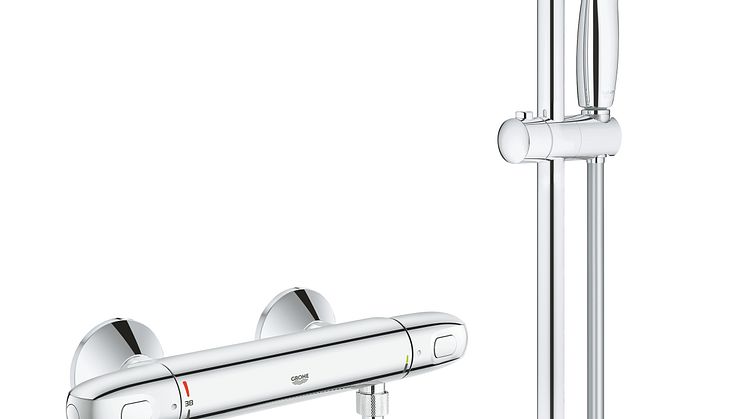 GROHTHERM 1000 Termostat med dusjsett_Veilpris 4613_34151004