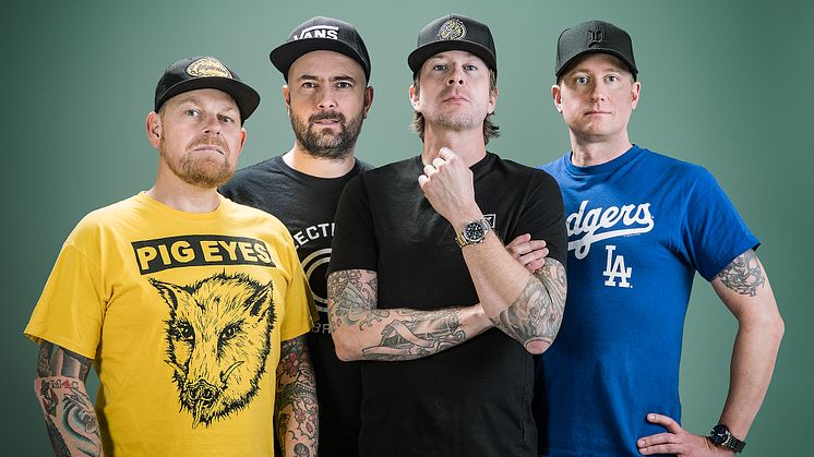 PUNKLEGENDERNA MILLENCOLIN TAR SOS WORLD TOUR TILL SVERIGE I HÖST