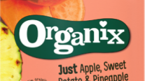 7465 Organix just apple sweet potato and pineapple