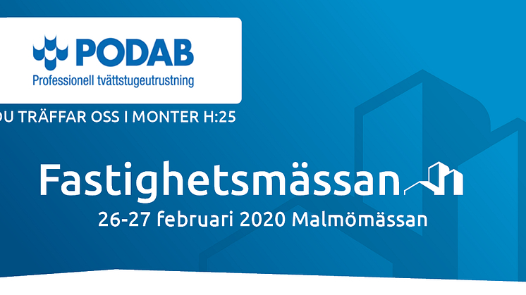 Besök oss på Fastighetsmässan SYD i Malmö