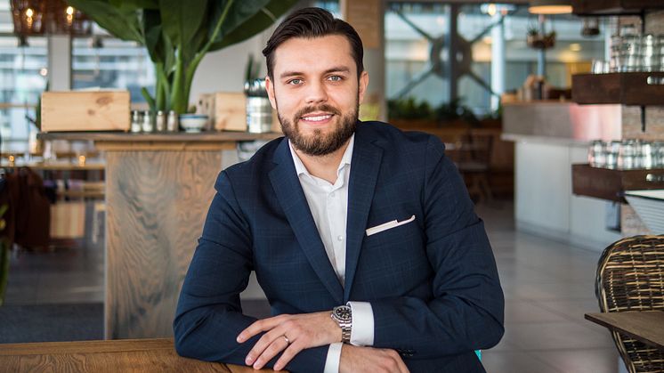 Sebastian Uramek, ansvarig för Sigma IT Techs expansion i Stockholm.