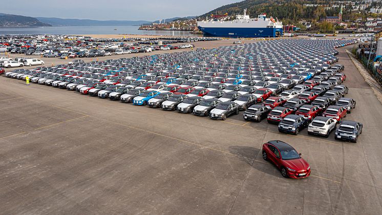 Skip nummer 2 Drammen Mustang Mach-E 2021