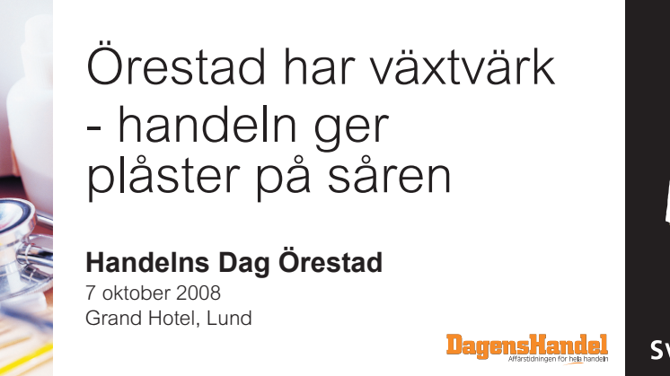Örestad har växtverk – Handeln ger plåster på såren