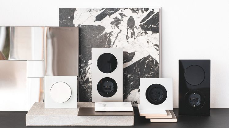 Serie berker R.8 från Hager, tunn design – läckert utförande