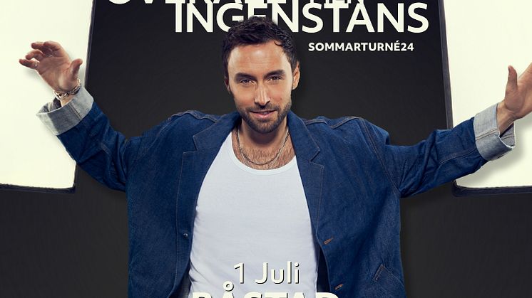  Måns Zelmerlöw adderar Båstad till sin sommarturné "Överallt men Ingenstans"