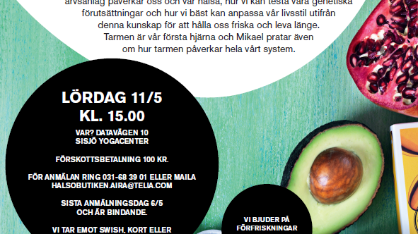  GENVÄGEN TILL ETT FRISKARE LIV!